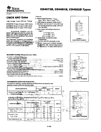 Datasheet CD4073B manufacturer TI